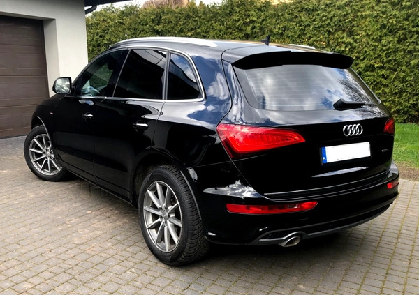 Audi Q5 cena 92000 przebieg: 199985, rok produkcji 2015 z Czempiń małe 232